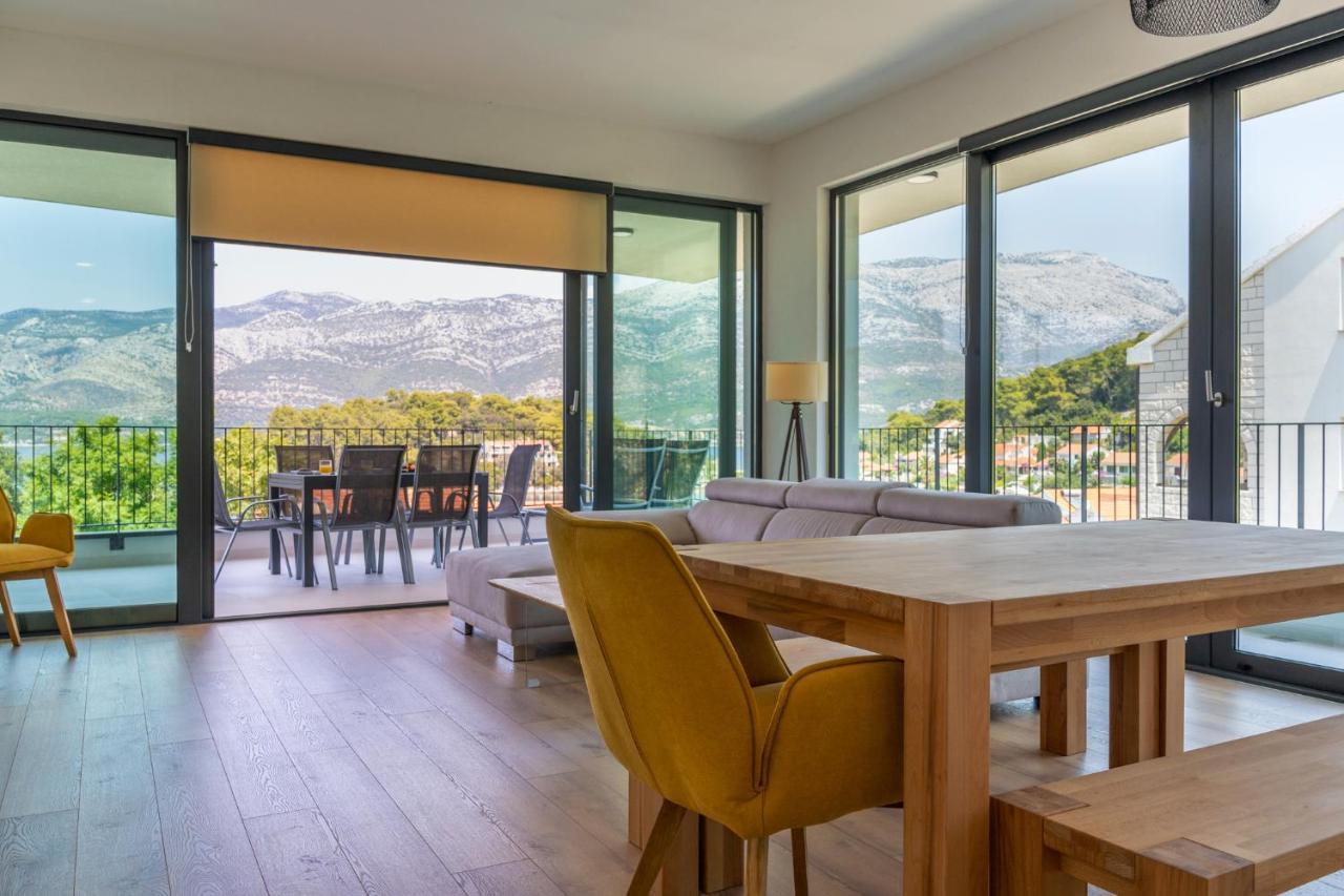 Korcula Hill Apartment Zrnovo Ngoại thất bức ảnh